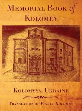 portada Memorial Book of Kolomey (en Inglés)