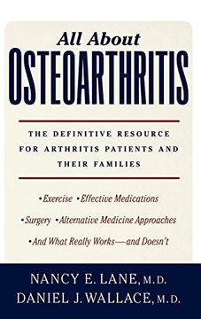 portada All About Osteoarthritis: The Definitive Resource for Arthritis Patients and Their Families (en Inglés)