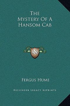 portada the mystery of a hansom cab (en Inglés)