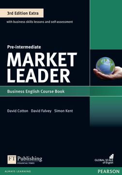 portada Market Leader Extra Pre-Intermediate Cours With Dvd-Rom pin Pack 