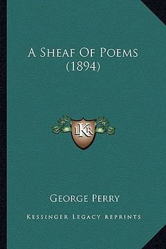 portada a sheaf of poems (1894) (in English)