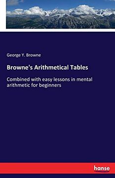 portada Browne's Arithmetical Tables 