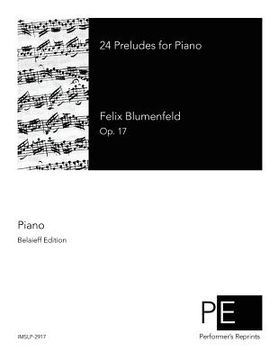 portada 24 Preludes for Piano (en Inglés)
