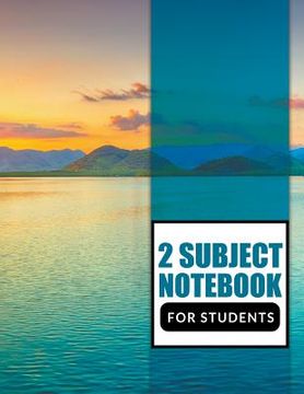 portada 2 Subject Notebook For Students