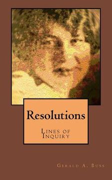 portada Resolutions: Lines of Inquiry (en Inglés)
