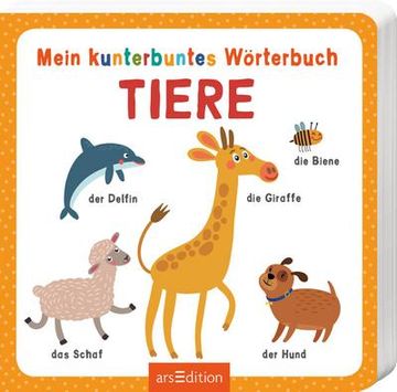 portada Mein Kunterbuntes Wörterbuch - Tiere (in German)