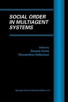 portada Social Order in Multiagent Systems (en Inglés)