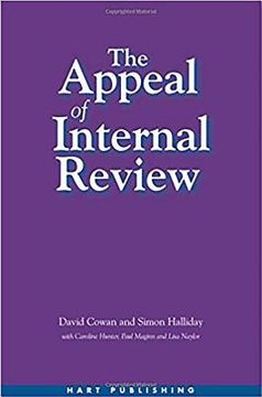 portada the appeal of internal review: law, administrative justice and the (non-) emergence of disputes