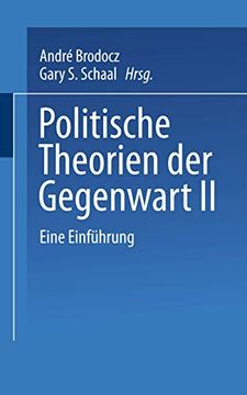 portada Politische Theorien der Gegenwart ii: Eine Einführung (en Alemán)