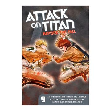 portada Attack on Titan: Before the Fall 9 