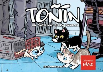 portada Toñin: Un Gato mas en la familia