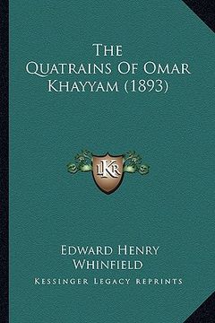 portada the quatrains of omar khayyam (1893) (en Inglés)