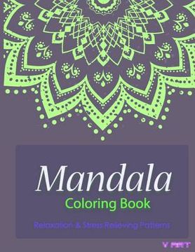 portada Mandala Coloring Book: Coloring Books for Adults: Stress Relieving Patterns (in English)