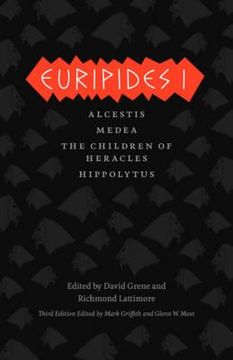 portada euripides i: alcestis, medea, the children of heracles, hippolytus (en Inglés)