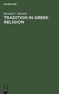 portada Tradition in Greek Religion (en Inglés)