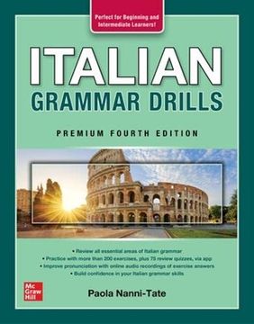 portada Italian Grammar Drills, Premium Fourth Edition (in English)