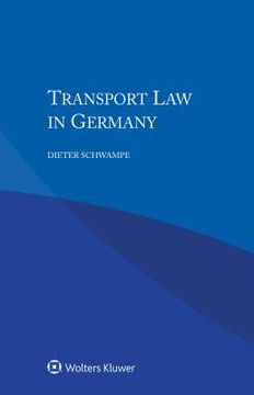 portada Transport Law in Germany (en Inglés)