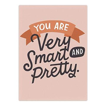 portada Em & Friends Smart and Pretty Magnet, 3. 5 x 2. 36-Inches Each (in English)