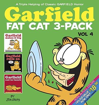 portada Garfield fat cat 3-Pack (Garfield Classics (Paperback)) (en Inglés)