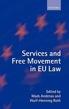 portada Services and Free Movement in eu law (en Inglés)