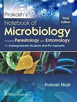 portada Prakash's Not of Microbiology: Including Parasitology and Entomology for Undergraduate Students and pg Aspirants (en Inglés)