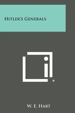 portada Hitler's Generals (en Inglés)