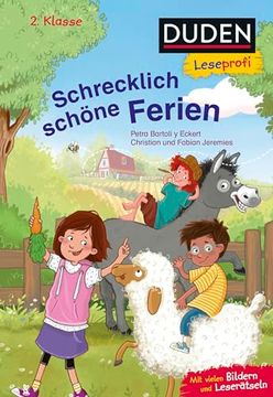 portada Duden Leseprofi - Schrecklich Schöne Ferien, 2. Klasse (en Alemán)