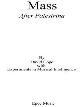 portada Mass: After Palestrina (in English)