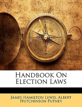 portada handbook on election laws (en Inglés)