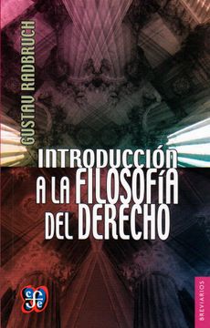portada Introducción a la Filosofía del Derecho (in Spanish)