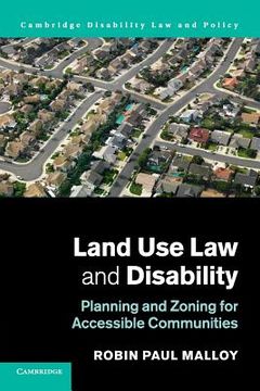 portada Land use law and Disability (Cambridge Disability law and Policy Series) (in English)