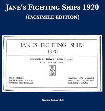 portada Jane's Fighting Ships 1920 (facsimile edition) (in English)