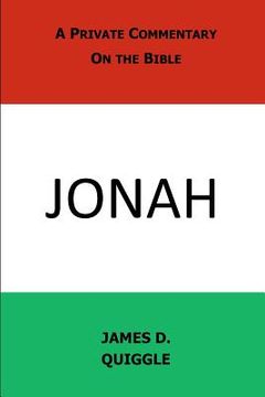 portada a private commentary on the bible: jonah (en Inglés)