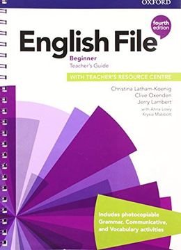 portada English File: Beginner: Teacher's Guide With Teacher's Resource Centre (en Inglés)