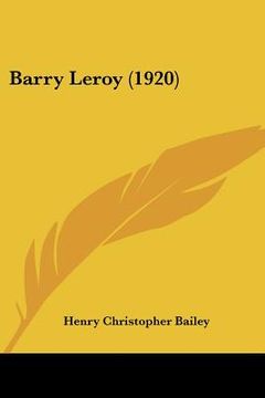 portada barry leroy (1920) (en Inglés)