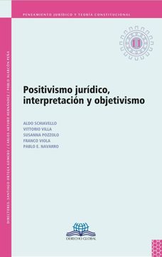 portada Positivismo jurídico, interpretación y objetivismo (in Spanish)