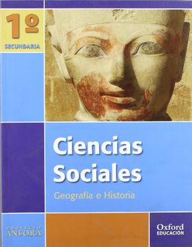 portada Ciencias Sociales 1º ESO Ánfora: Libro del Alumno