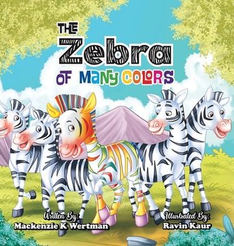 portada The Zebra of Many Colors (in English)
