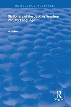 portada Dictionary of the Jatki or Western Panjábi Language (en Inglés)
