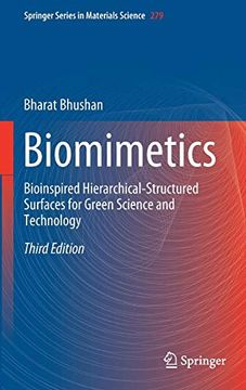 portada Biomimetics: Bioinspired Hierarchical-Structured Surfaces for Green Science and Technology (Biological and Medical Physics, Biomedical Engineering) (en Inglés)