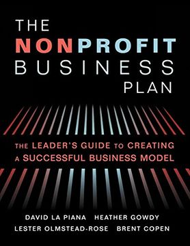 portada The Nonprofit Business Plan: A Leader's Guide to Creating a Successful Business Model (in English)