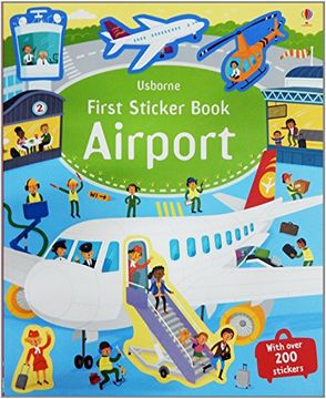 portada Airport - Usborne First Sticker Book **New Edition** (en Inglés)