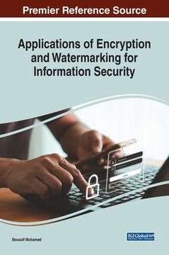 portada Applications of Encryption and Watermarking for Information Security