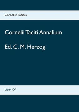 portada Cornelii Taciti Annalium (en Latin)