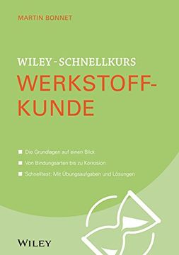 portada Wiley-Schnellkurs Werkstoffkunde (en Alemán)