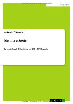 portada Identità e Storie (Italian Edition)