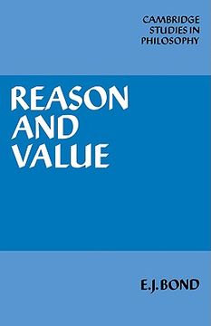 portada Reason and Value (Cambridge Studies in Philosophy) (en Inglés)