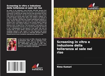 portada Screening in Vitro e Induzione Della Tolleranza al Sale nel Riso (in Italian)