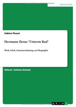 portada Hermann Hesse "Unterm Rad"