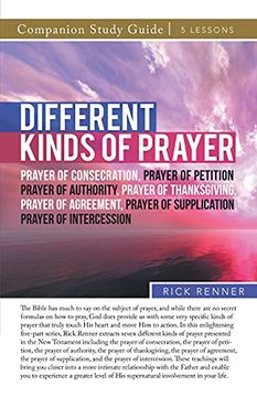 portada Different Kinds of Prayer Study Guide (en Inglés)